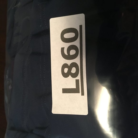 Athletech Swim Skirt 22 or 24 Red Blue Colorblock O Ring Hardware Lined Bottoms - Picture 11 of 14